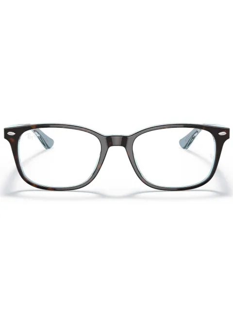 Ray-Ban square-frame glasses Brown RX53755883