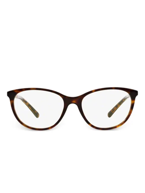 Burberry Eyewear havana oval-frame glasses Brown BE22053002
