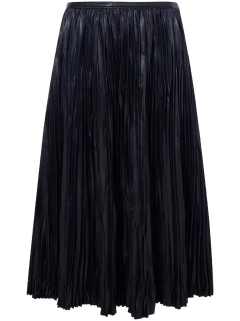 Proenza Schouler White Label Rosalyn faux-leather skirt Black WL2445166LR226