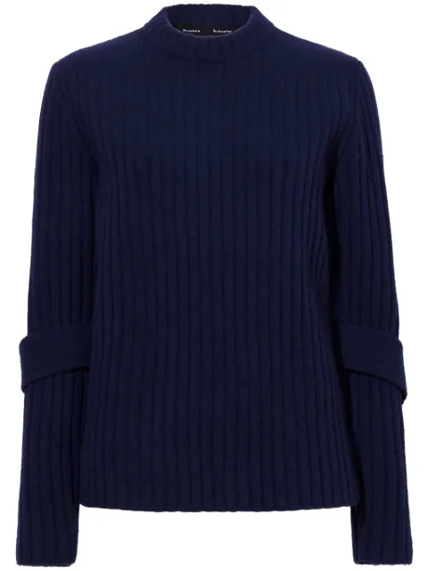 Proenza Schouler Verona sweater Blue R2447192KW163