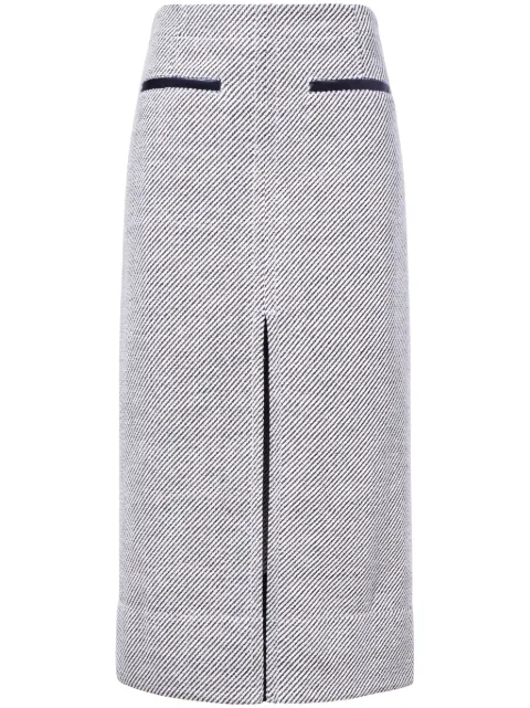 Proenza Schouler White Label Kingsley midi skirt White WL2445176AY186