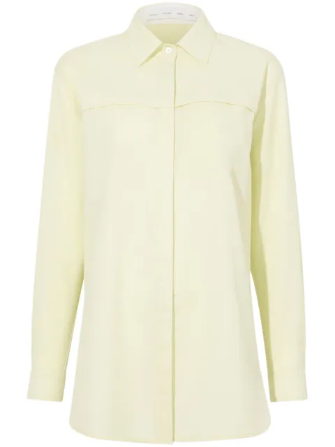 Proenza Schouler White Label Rose shirt Yellow WL2444500AW144