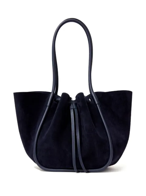 Proenza Schouler large Ruched tote bag Blue HB243067C012S
