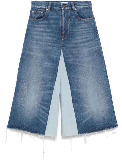 Chloé patchwork denim shorts Blue 25SDS02158