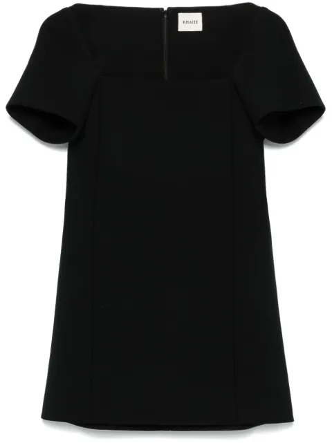 KHAITE Benji mini dress Black 54774092200