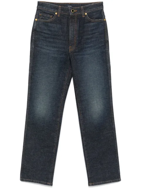 KHAITE Abigail straight-leg jeans Blue 1071916010010