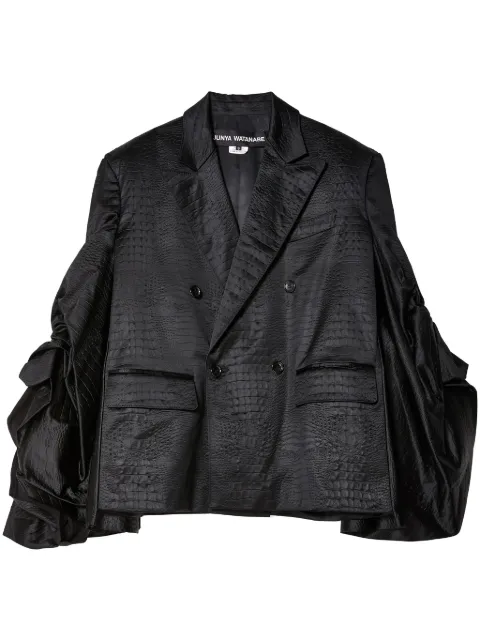 Junya Watanabe sleeveless oversized jacket Black JNJ001
