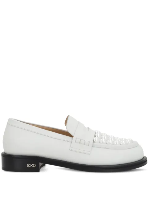 MACH & MACH Caddy loafers White S077630CLF