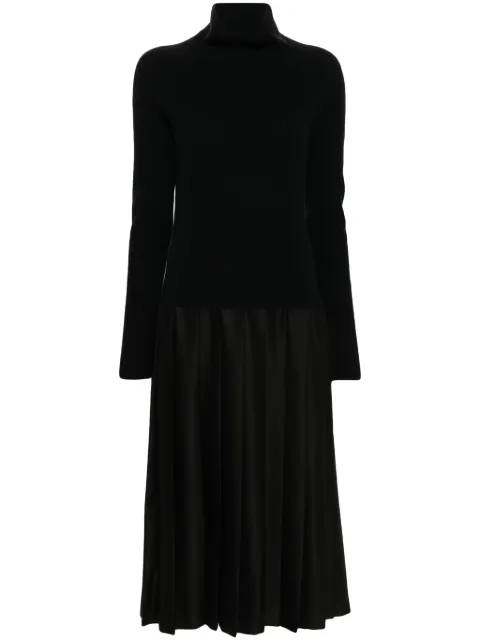 Fabiana Filippi pleated maxi dress Black ABD224F651L0390000