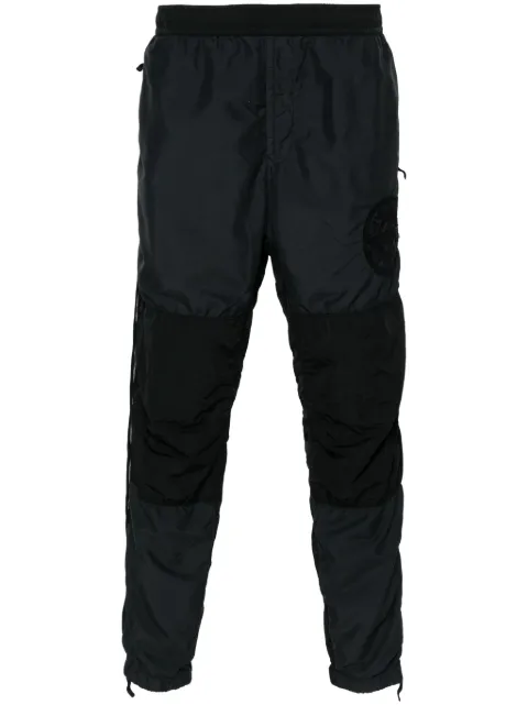 Stone Island logo-embroidered track pants Black 8115308M4