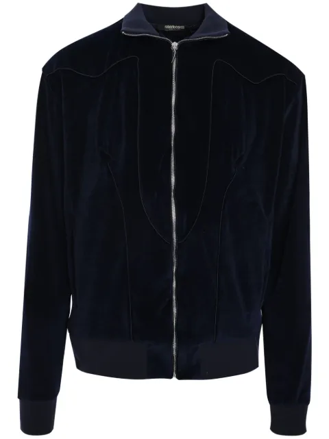 Roberto Cavalli Ciniglia track jacket Blue TRT66CCJ003