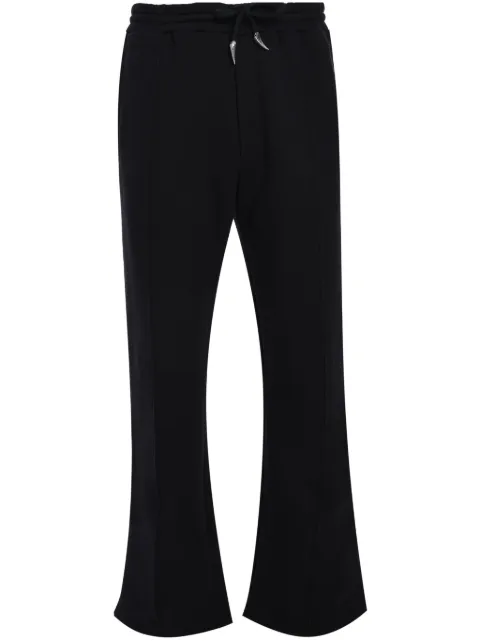 Roberto Cavalli Essential fleece track pants Black TRT25FCF050