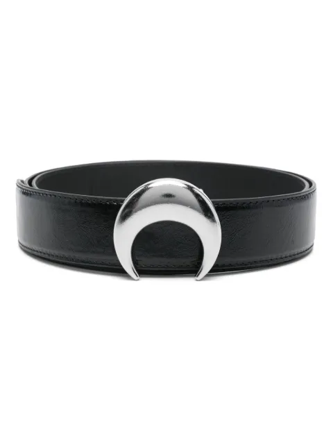 Marine Serre vegetable leather Moon belt Black MLG004ACLEA0004BK99