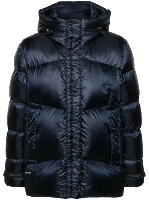 Woolrich hooded jacket Blue CFWOOU0968MRUT3664