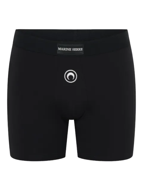 Marine Serre Moon-logo jersey boxers Black MUW044ACJER0012BK99