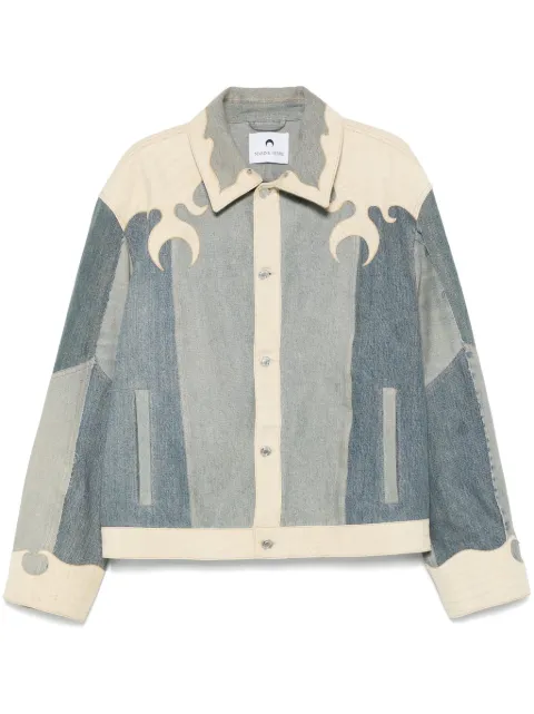 Marine Serre denim jacket Blue MJA079AUDEN0011