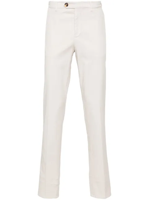 Brunello Cucinelli tapered-leg chinos Neutrals M289LI1770C6316