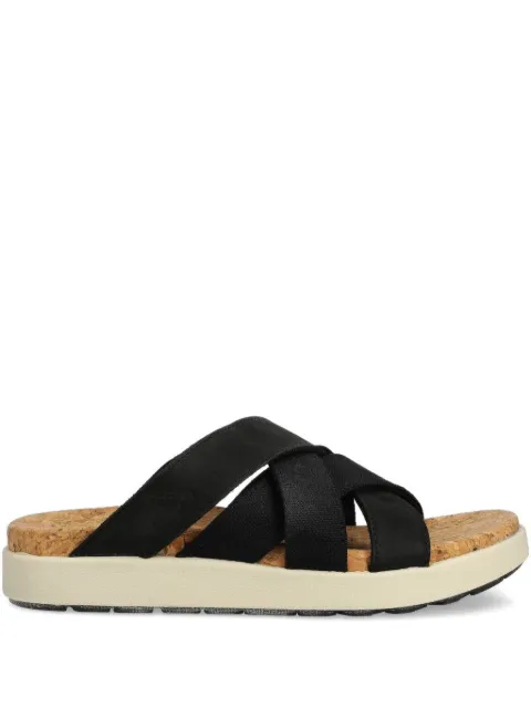 KEEN FOOTWEAR Elle cross-strap slides Black 1027276