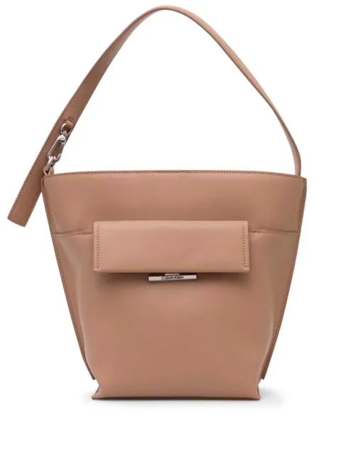 Calvin Klein faux-leather shoulder bag Brown K60K612109PA6