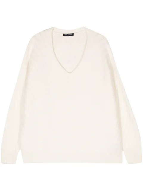 Iris Von Arnim Canton sweater White 2440400101