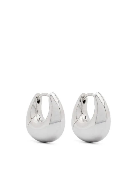Tom Wood small Bao hoop earrings Silver 101288