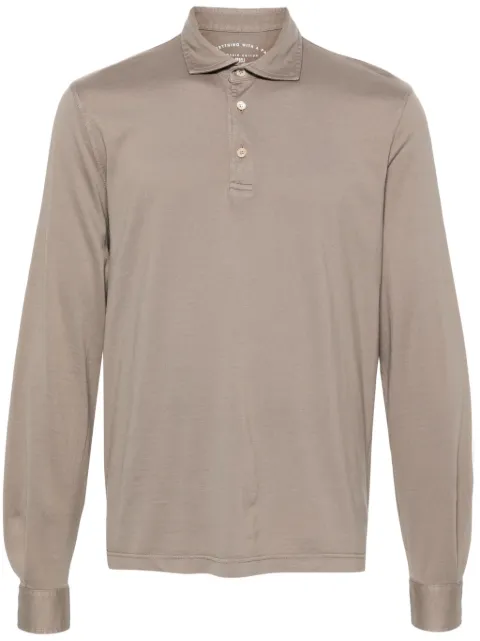 Fedeli Zero polo shirt Neutrals 7UIF0217
