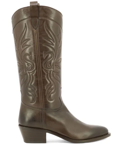 Sartore western-style leather boots Brown SR441501SALICE