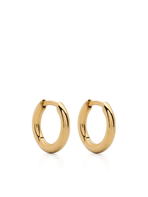 Tom Wood polished-finish hoop earrings Gold 100194