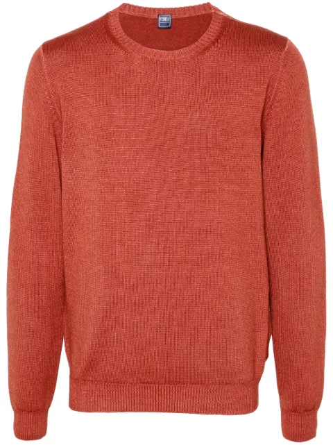 Fedeli merino-wool sweater Red 7UIF7203