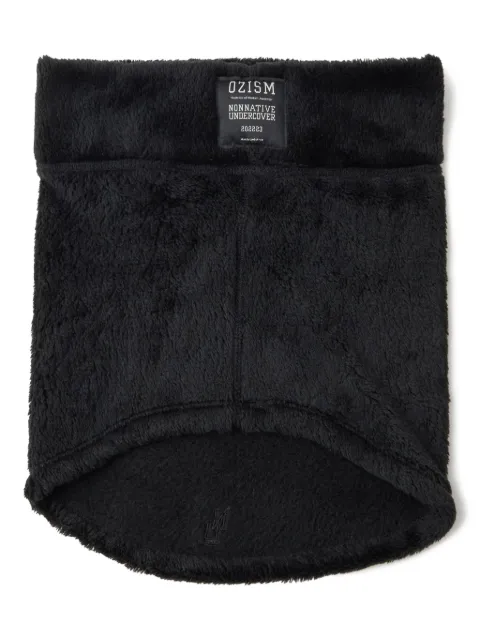 Undercover logo-patch scarf Black UC2C9S01