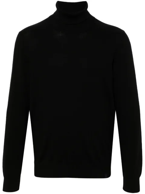 Fay wool turtleneck sweater Black NMMC1492440