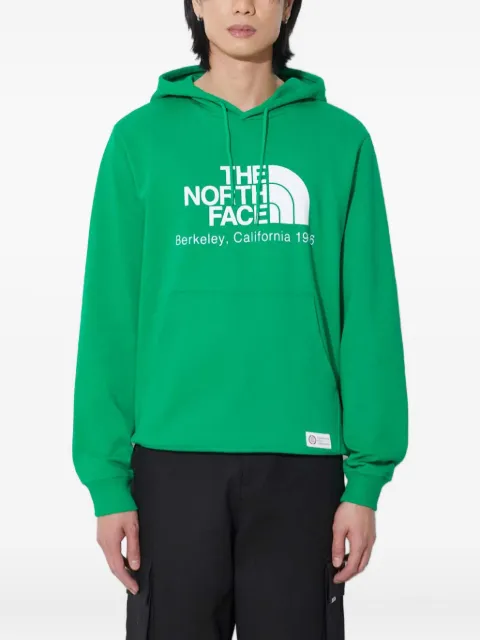 The North Face logo-detail hoodie Green NF0A55GF