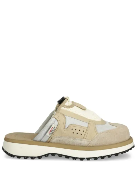 Suicoke panelled slides Neutrals BOMA