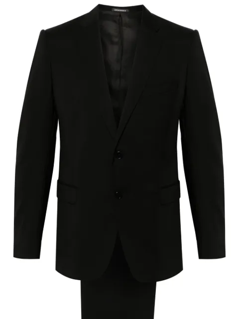 Emporio Armani virgin-wool suit Black EM000098TE10155