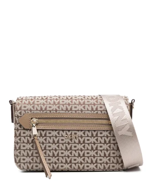 DKNY medium Bryant Ave cross body bag Brown R43EFE21