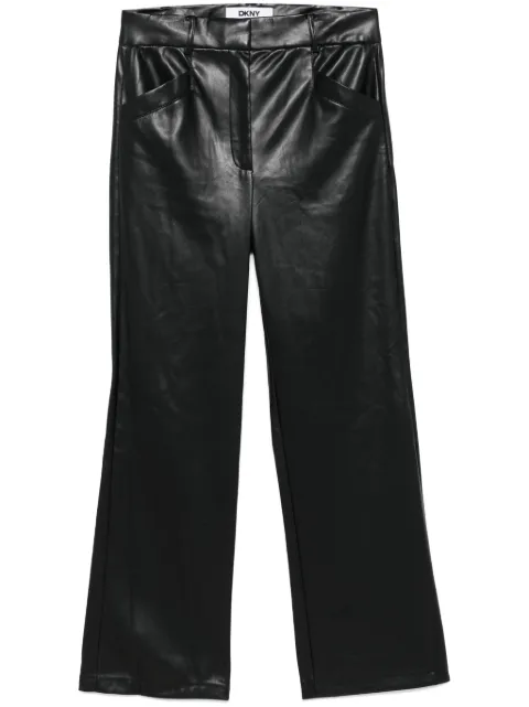 DKNY flared trousers Black P4HKTXFL