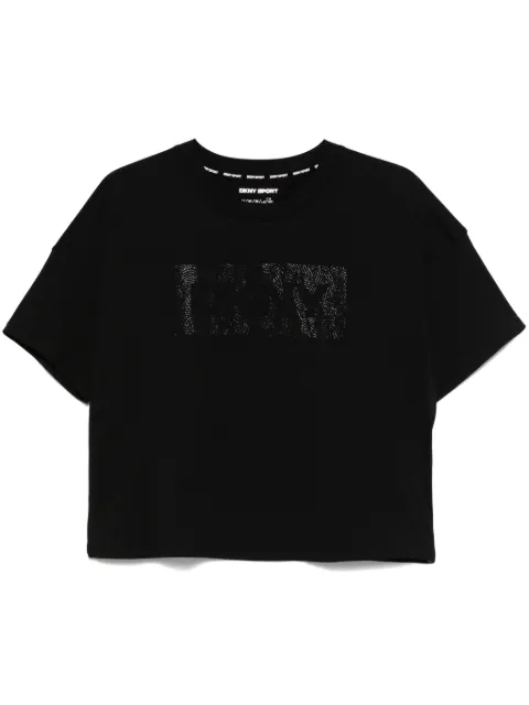 DKNY stud-embellished T-shirt Black DP4T1040