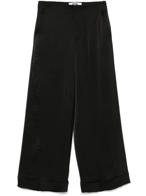 DKNY wide-leg trousers Black P4GKAX76