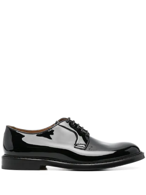 Doucal's patent Derby shoes Black DU1385SIEWUF018NN00
