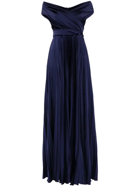 Talbot Runhof Konfuzius3 maxi dress Blue OL057803NS45