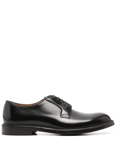Doucal's leather Derby shoes Brown DU1385SIEWUF007