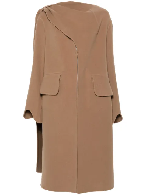 Niccolò Pasqualetti Gesto coat Neutrals NPC052