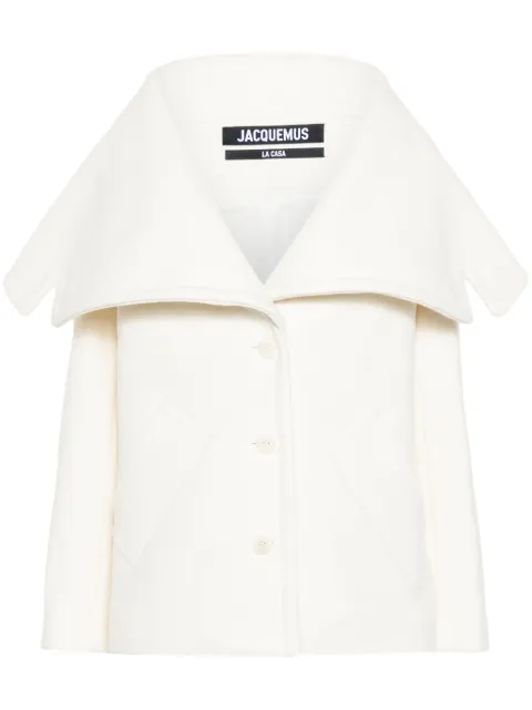 Jacquemus Le Caban Caruso jacket White 243CO0771614