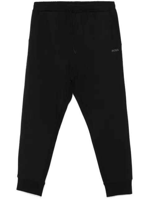 BOSS rubberised-logo track pants Blue 50506141