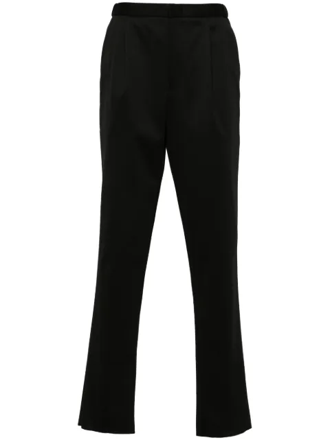 Emporio Armani pleat-detail trousers Black EM000496TE11061