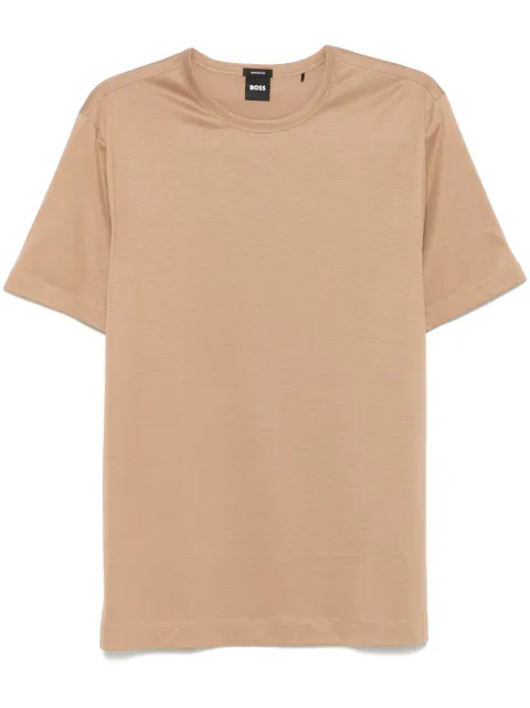 BOSS jersey T-shirt Brown 50513674