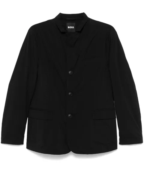BOSS padded blazer Black 50523004