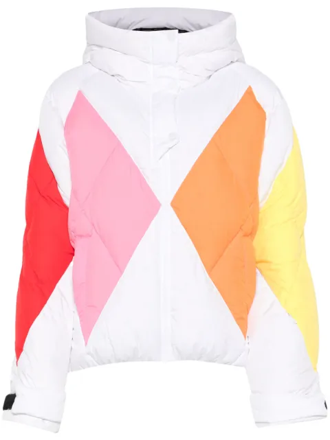 Rossignol x JCC Diamond down bomber jacket White RLNWJ33