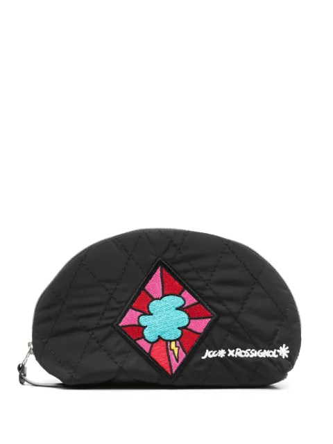 Rossignol x JCC Teddy makeup bag Black RLNWB03