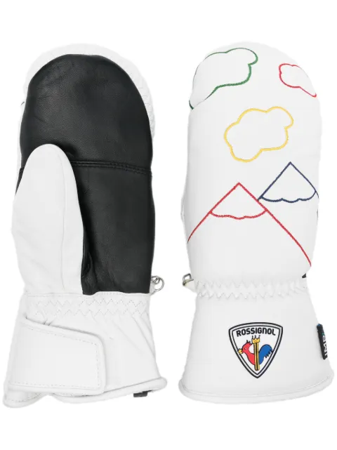 Rossignol x Jean-Charles de Castelbajac Sublime Mittens White RLNWG13